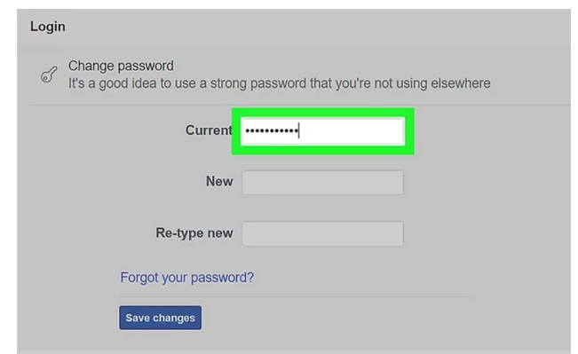 How to Change Password on Facebook 