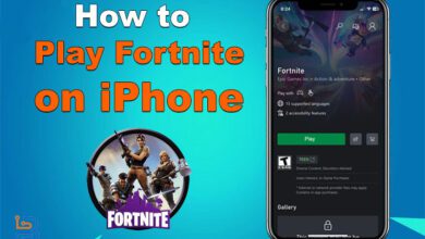 Play Fortnite on iPhone