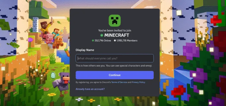MINECRAFT Discord Server