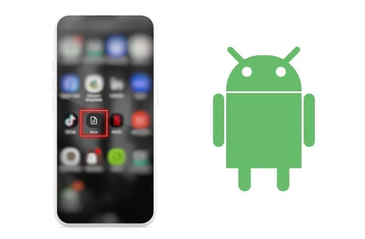 Open Documents on your smartphone.