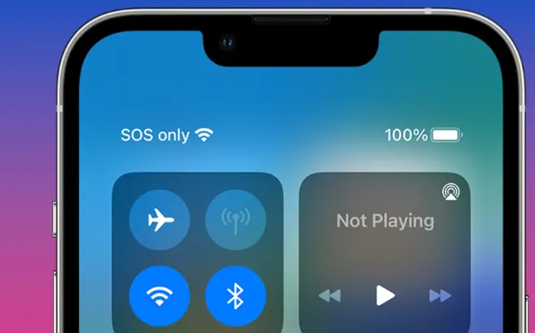 SoS on iPhone